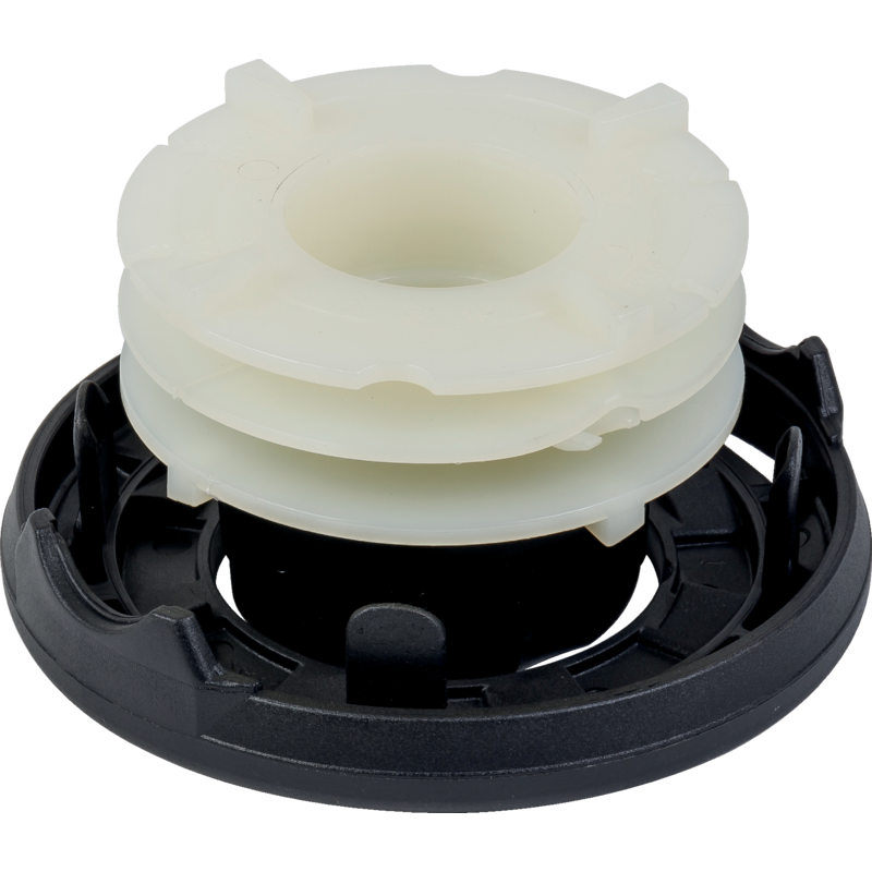 Tecomec Spule Kit für Fadenkopf, AD 109 mm K00401033 – Spule und Deckel unten 2-teiligBild Zusammenbau Nr