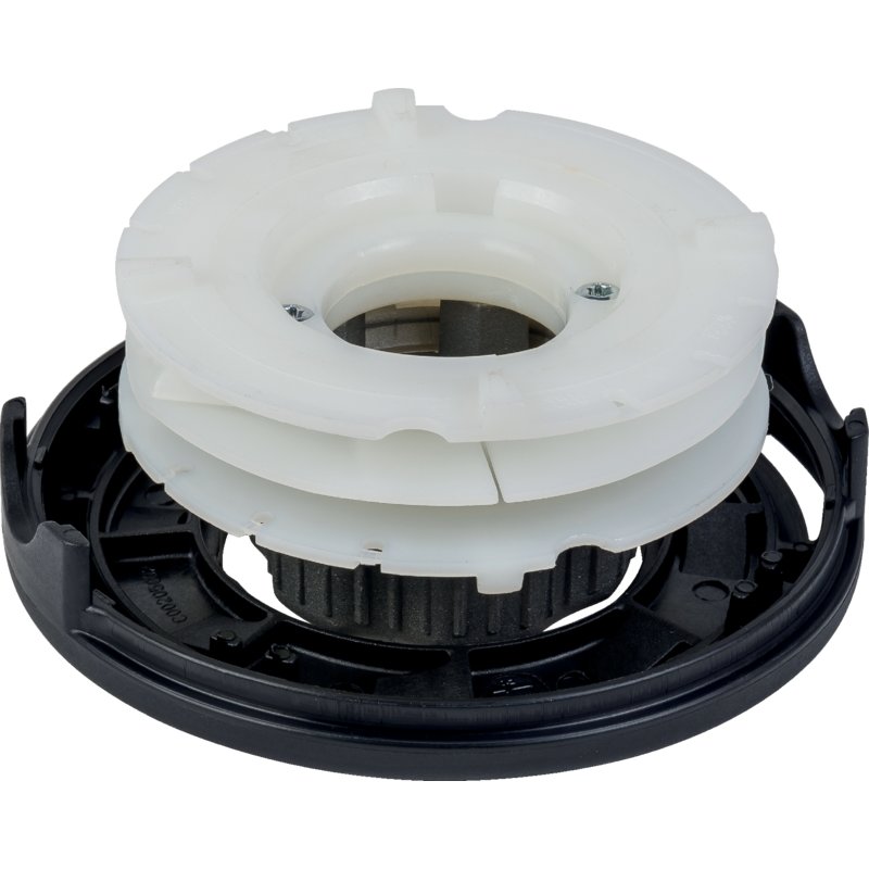 Tecomec Spule Kit für Fadenkopf, AD 130 mm K00401034 – Spule und Deckel unten 2-teiligBild Zusammenbau Nr