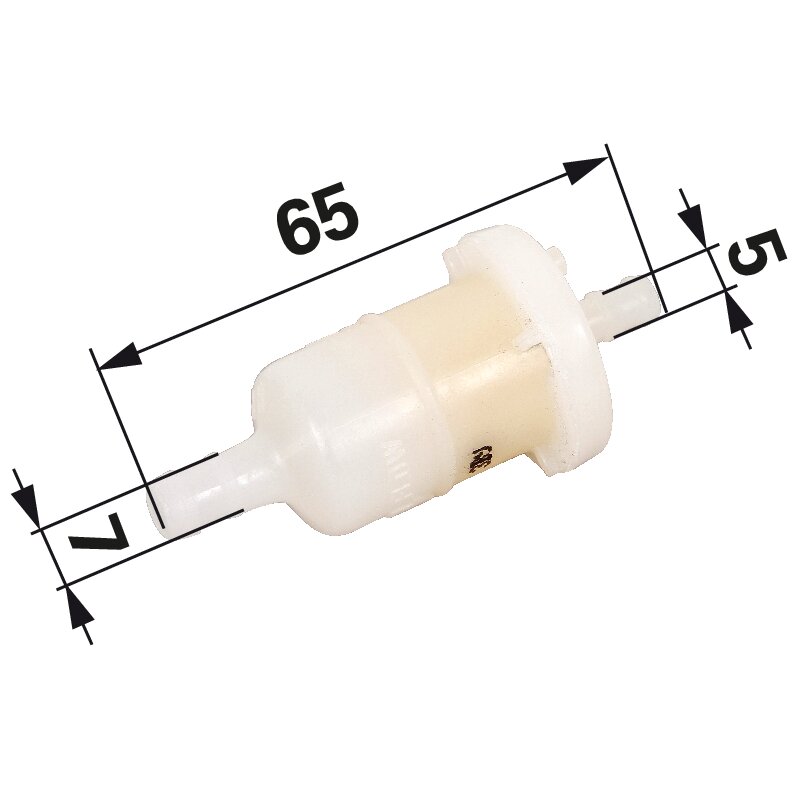 Honda Benzinfilter für Schlauch ID 6 mm 16910
