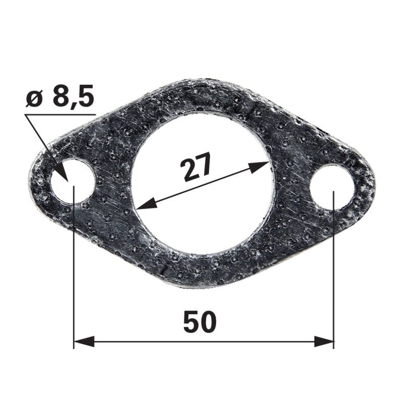 Honda Auspuffdichtung L 66,5 x B 41 mm 18333 – passend zu Modell: GX240