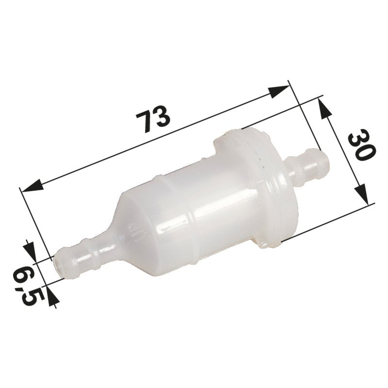 Honda Benzinfilter für Schlauch ID 6 mm 16910