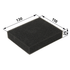 Castel Garden Luftfilter flach, L 130 x B 110 mm
