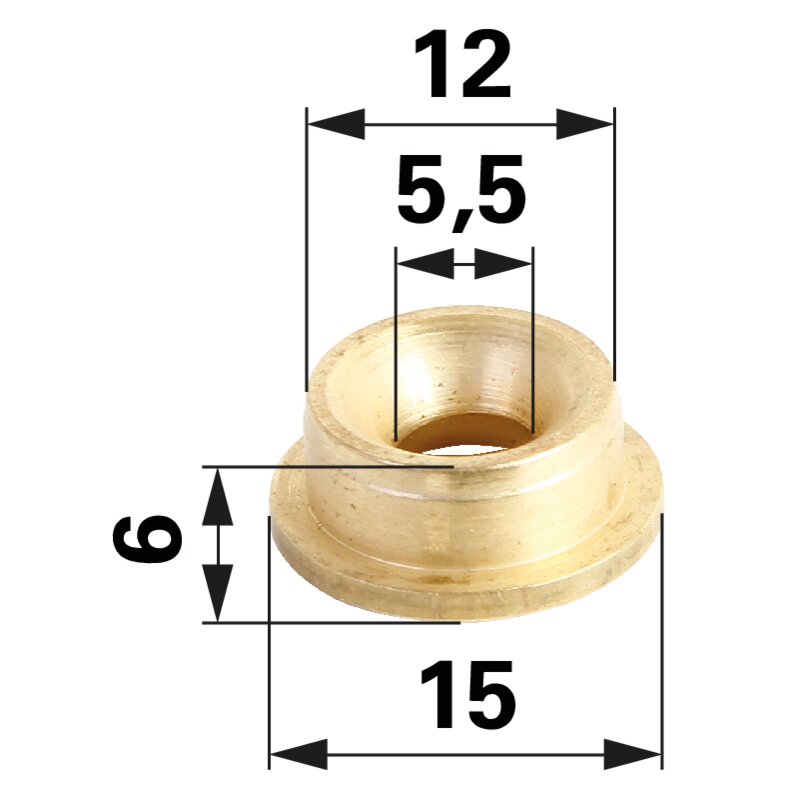 Fadenkopf Fadenöse für Fadenkopf, AD 15 mm 00435460