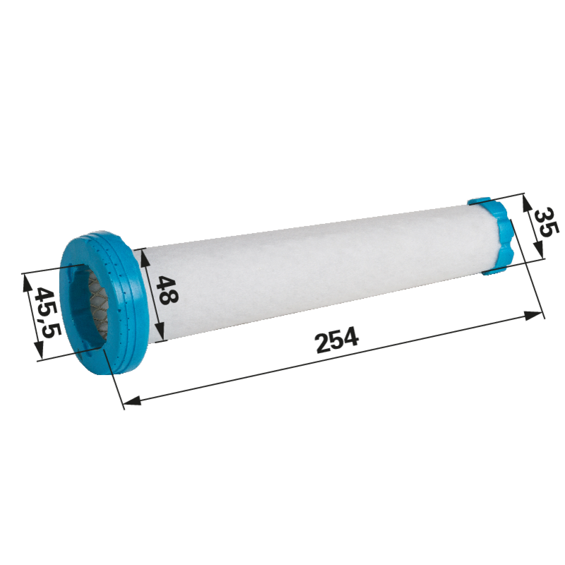 Kawasaki Luftfilter rund, AD 76 mm 110137039