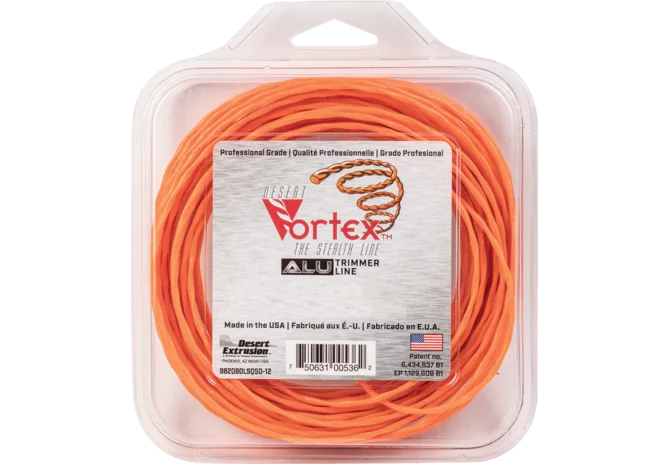 Desert Extrusion Mähfaden Spiralform Vortex Alu Line AD 2,0 mm x L 15 m Desert Extrusion