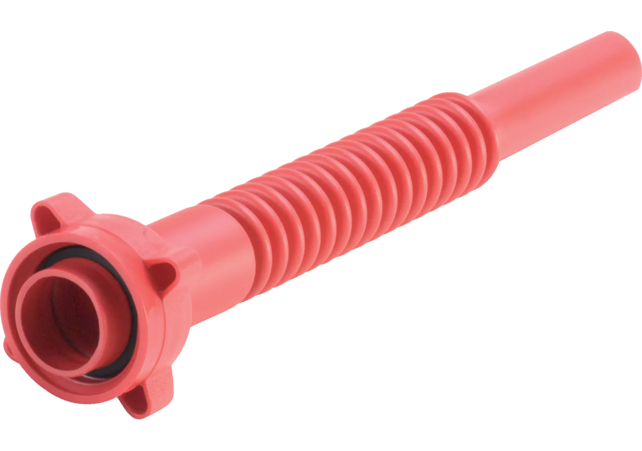 Ausgießer Rot, für Benzin, L 265 mm GartenShop24
