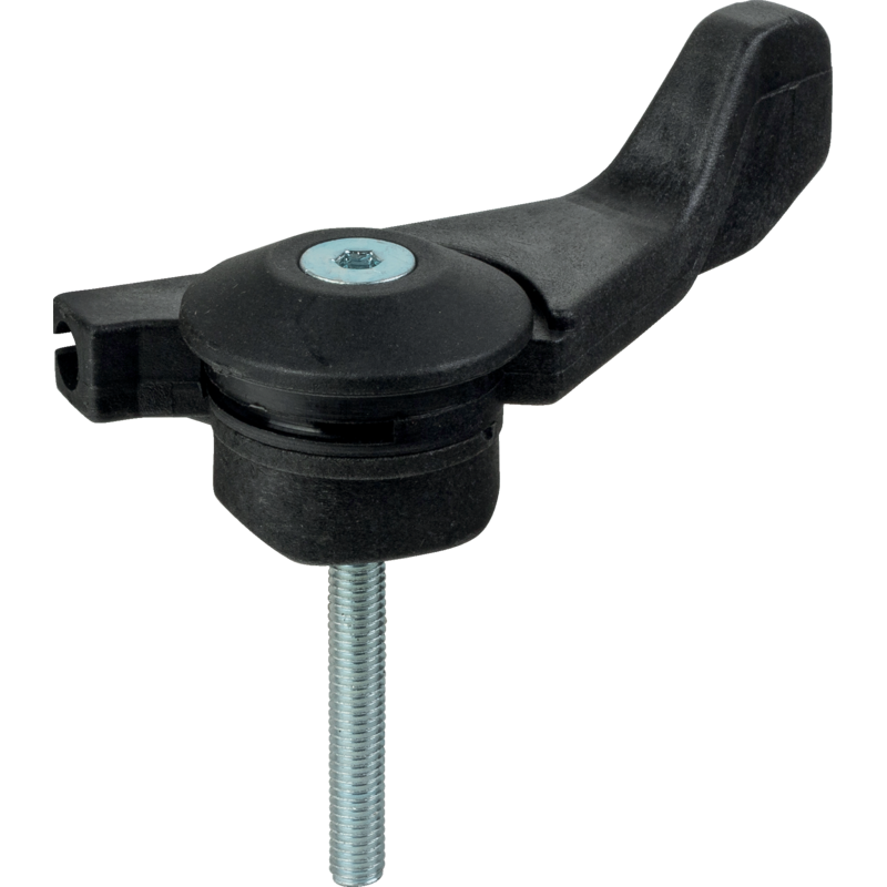 Gaszughebel universal rechts – mit Schraubenbefestigung M6 x 44 mm