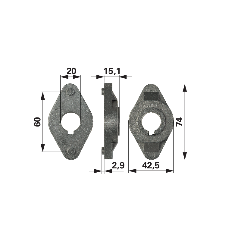 Husqvarna Messerhalter 506534101