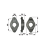 Husqvarna Messerhalter 506534101