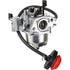 Vergaser Loncin 170021087-0001 – Mit Primer Anschluss für Schneefräsenmotor G200FDS GartenShop24 - Hochwertige Gartengeräte