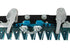 Dual-Laserbalken L 130 cm, Elasto BCS 921.912.69 BCS