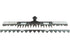 Fingerbalken L 130 cm, Freischnitt passend zu Rapid GartenShop24