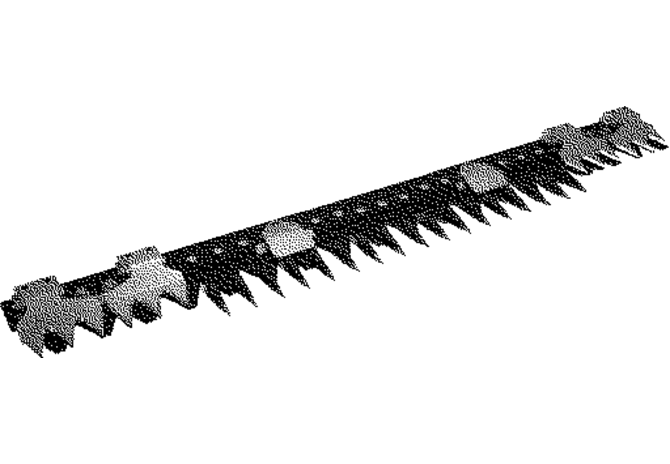 Fingerbalken L 147 cm, Freischnitt ESM 1114320 ESM