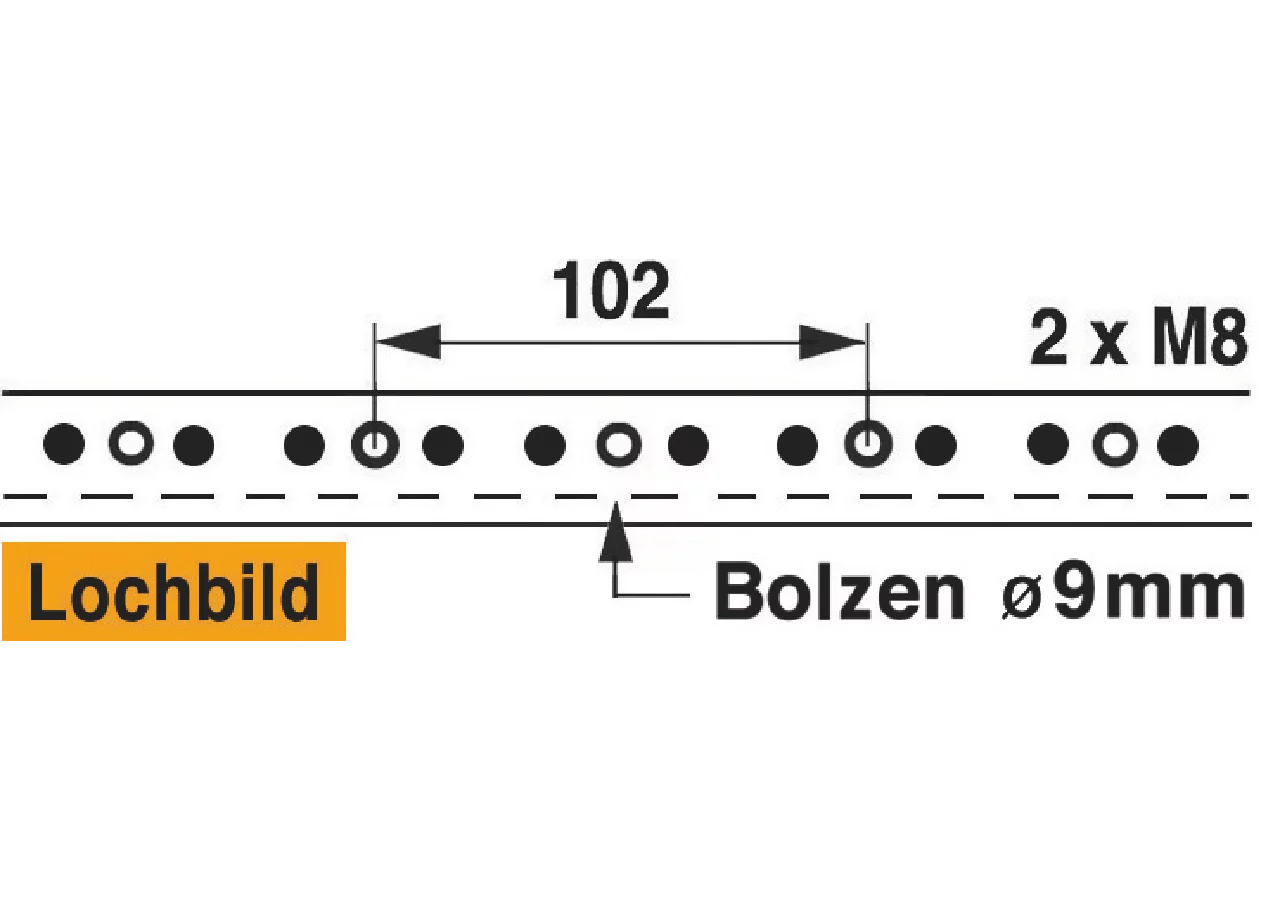 Mähmesser L 137 cm, 27 Klingen, glatt ESM 2491110 ESM