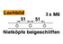 Mähmesser L 97 cm, 19 Klingen ESM 2482410 ESM