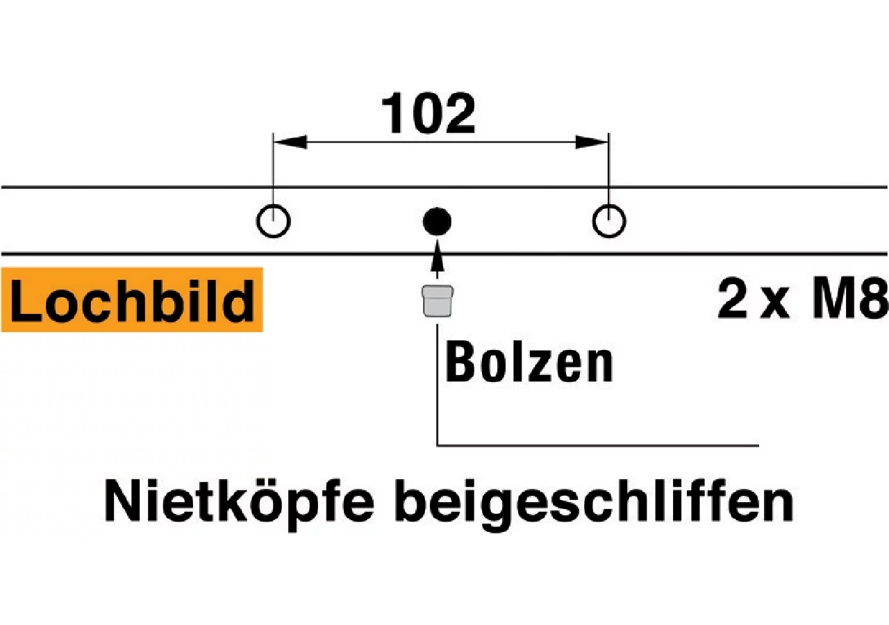 Mähmesser L 137 cm, 27 Klingen, glatt ESM 2510340 ESM