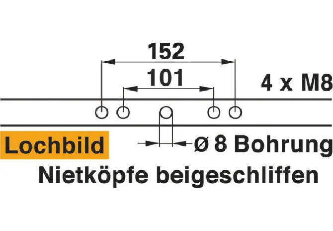 Mähmesser L 160 cm, 21 Klingen, gezahnt, DIN 75 ESM 2590730 ESM
