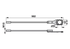 Hubstange 196 cm Köppl 220L0150 Köppl