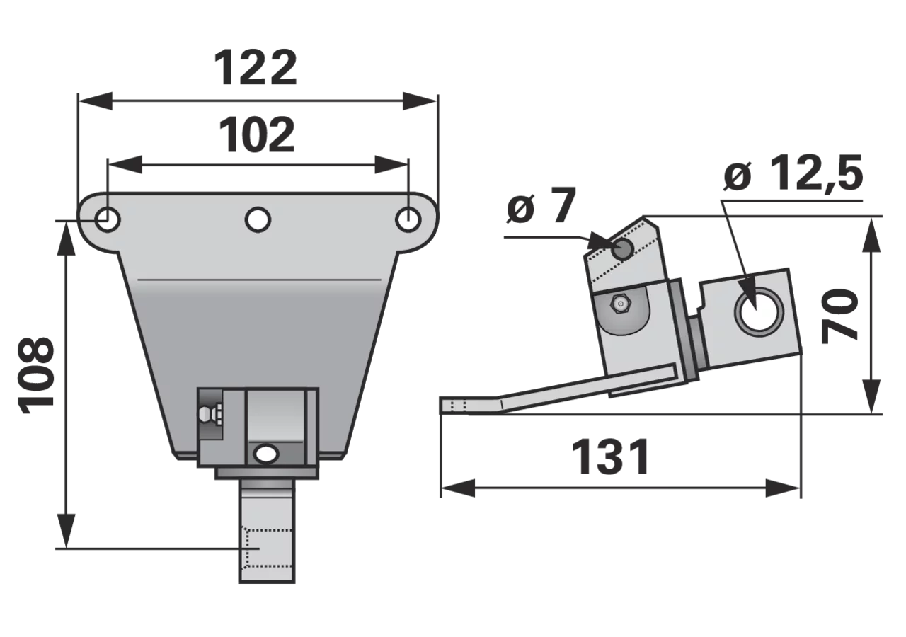Untermesserkopf ESM 2473090 ESM