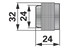 Verschlussstopfen ESM 3233440 ESM