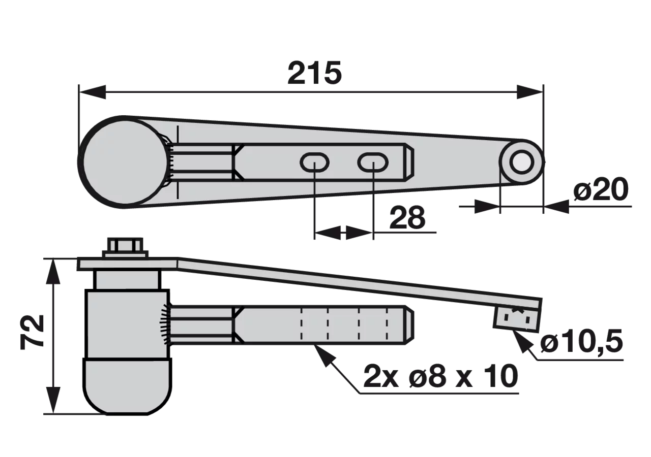 Federdrücker Köppl 221A530003 Köppl