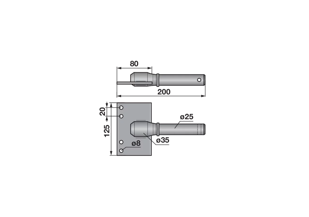 Tragzapfen ESM 2780100 ESM