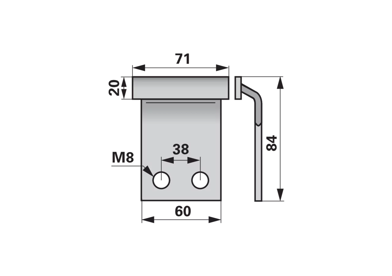 Messerauflage ESM 2381610 ESM
