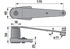 Messerführung für Schwinghebel ESM 2670040 ESM