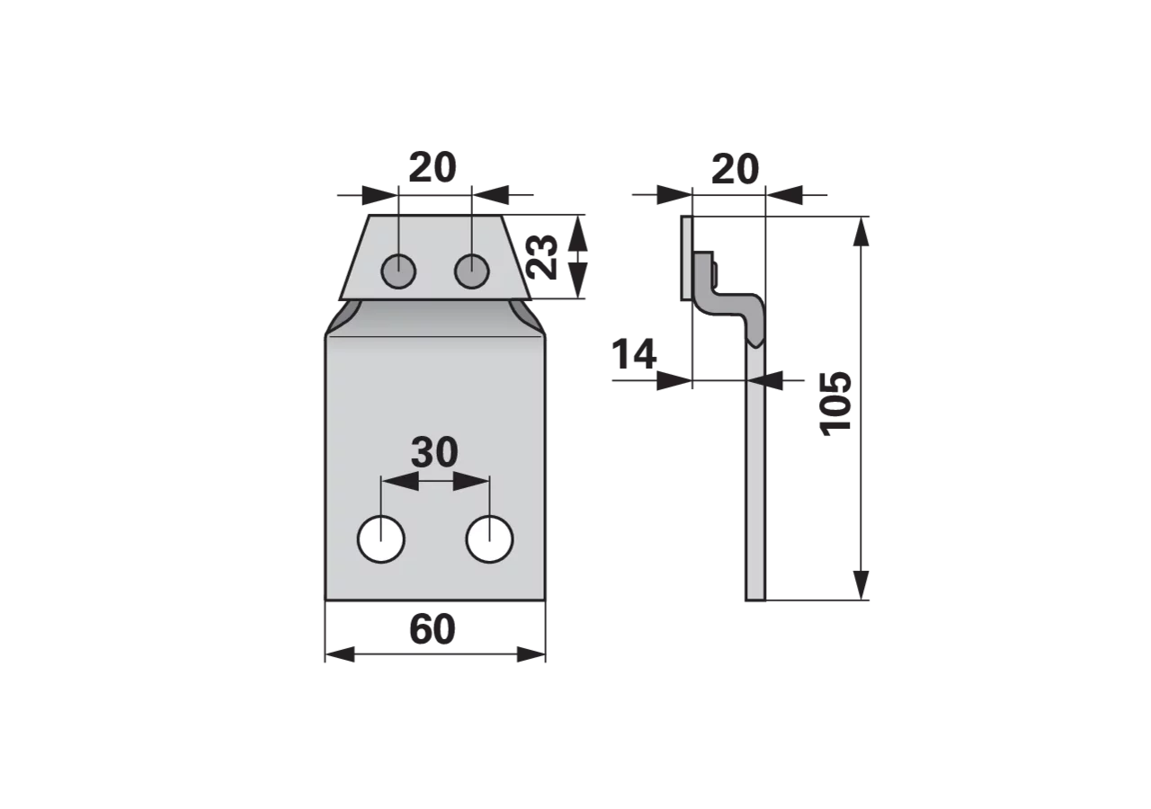 Messerauflage ESM 2381590 ESM