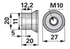 Spezialmutter M10 ESM 3242180 ESM