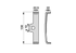 Zinkensicherung L 130 mm SIP 154763117 SIP