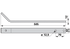 Zinkenarm L 505 mm SIP 153281905 SIP