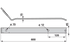 Zinkenträger L 600 mm Claas 953049.0 Claas
