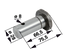 Gelenkbolzen für Kreiselheuer, AD 28 x L 66,5 mm Kuhn 58757700 Kuhn