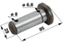 Gelenkbolzen für Kreiselheuer, AD 28 x L 85 mm – passend für Kuhn K8802810 GartenShop24