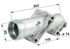 Lagerrohr L 252 mm – passend für Deutz-Fahr 16605549 GartenShop24