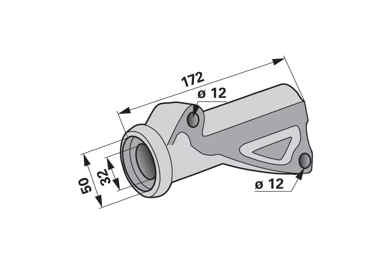 Lagerrohr Kuhn 57720610 Kuhn