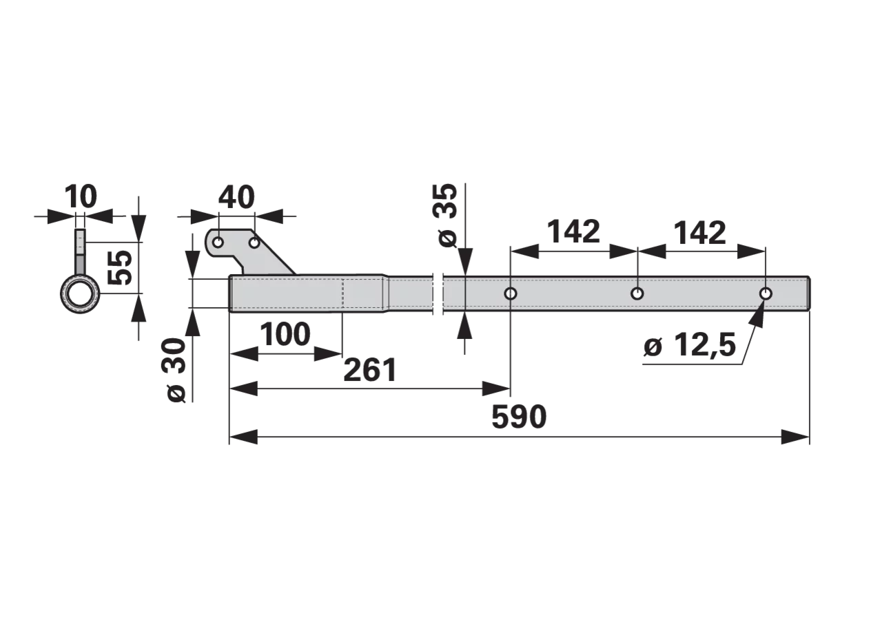 Zinkenträger Pöttinger 291.60.010.0 Pöttinger