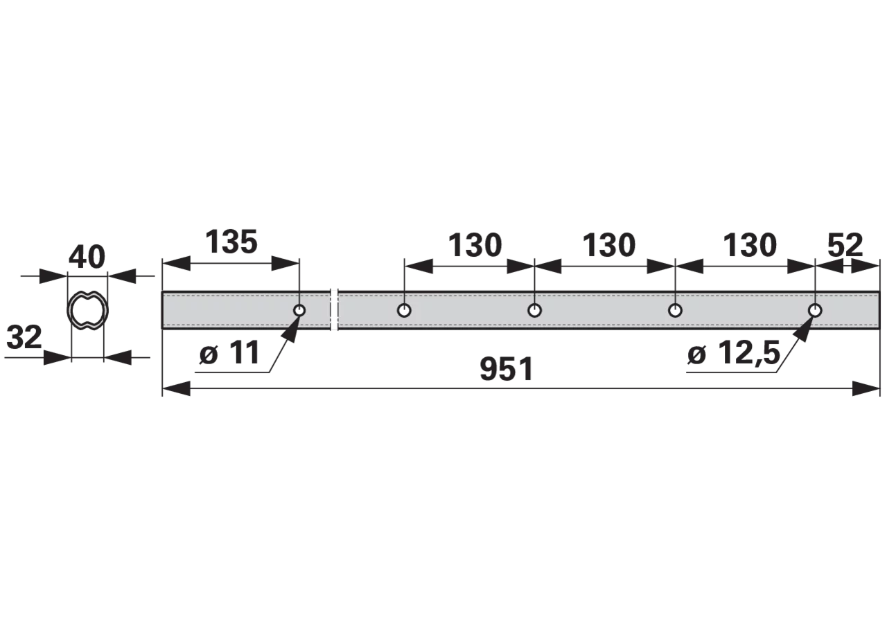 Zinkenträger Pöttinger 2862.60.002.1 Pöttinger