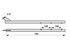 Zinkenträger L 700 mm Krone 269039.0 Krone
