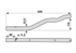 Zinkenträger L 580 mm, rechts – passend für Niemeyer 15090 GartenShop24