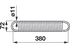 Zugfeder AD 72 x L 380 mm – passend für Fella 121980 GartenShop24