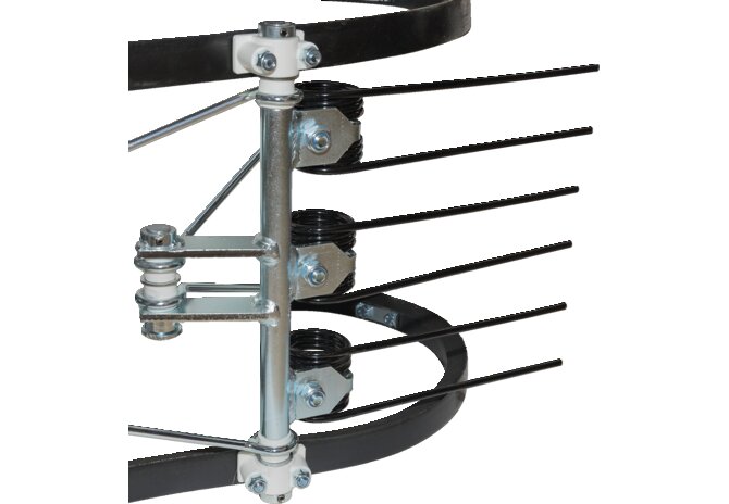 Zinkenband B 32 x L 4.350 mm, 11 Zinkenträger, 3 Zinken pro Reihe Prillinger Prillinger