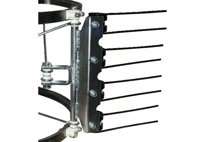 Zinkenband B 32 x L 5.000 mm, 12 Zinkenträger, 4 Zinken pro Reihe Prillinger Prillinger