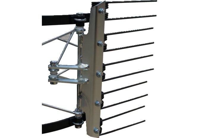 Zinkenband B 32 x L 5.330 mm, 14 Zinkenträger, 5 Zinken pro Reihe Prillinger Prillinger