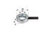 Stellring AD 25 x ID 14 x H 8 mm, mit Spannstift GartenShop24
