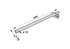 Steuerwelle L 640 mm SIP 154684808 SIP