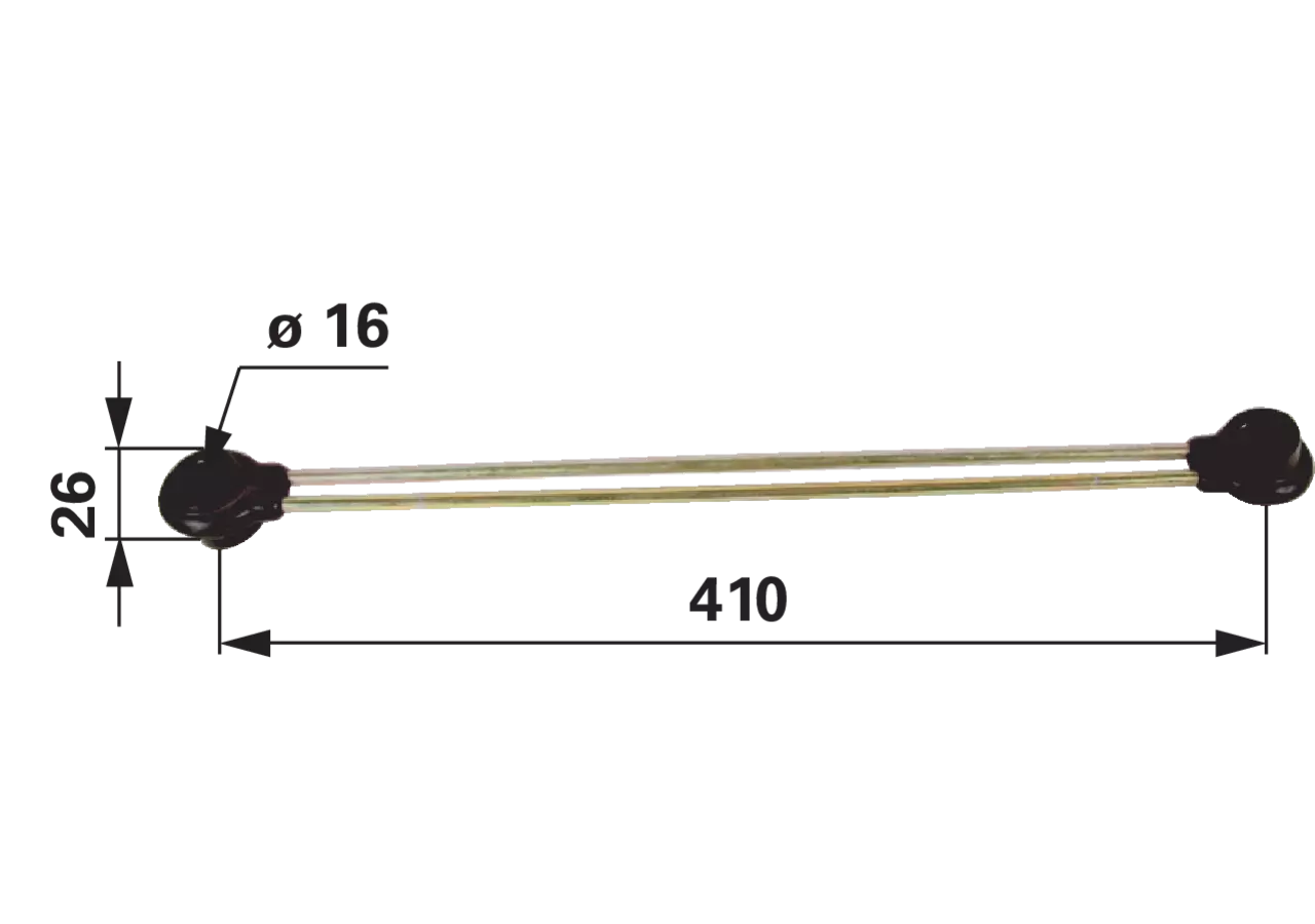 Lenkstange LA 410 mm SIP 274060250 SIP