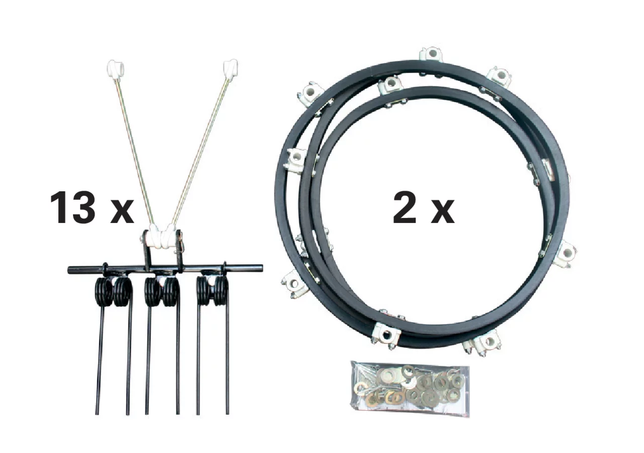 Zinkenband B 32 x L 5.068 mm, 13 Zinkenträger, 3 Zinken pro Reihe SIP 151056902 SIP