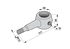 Steuerhebel L 117 mm SIP 153752915 SIP